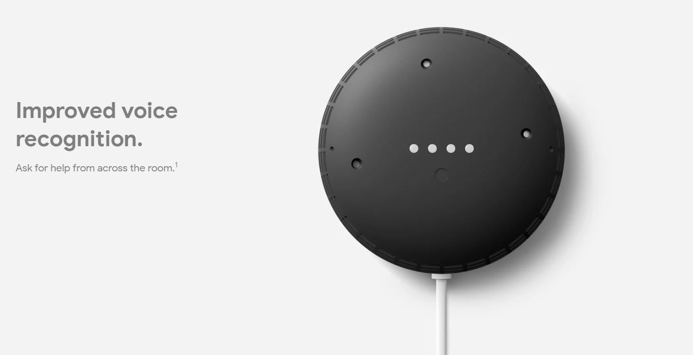 Google Nest Mini (2nd Gen) Hands-Free Smart Speaker - Chalk | LaptopOutlet,  UK